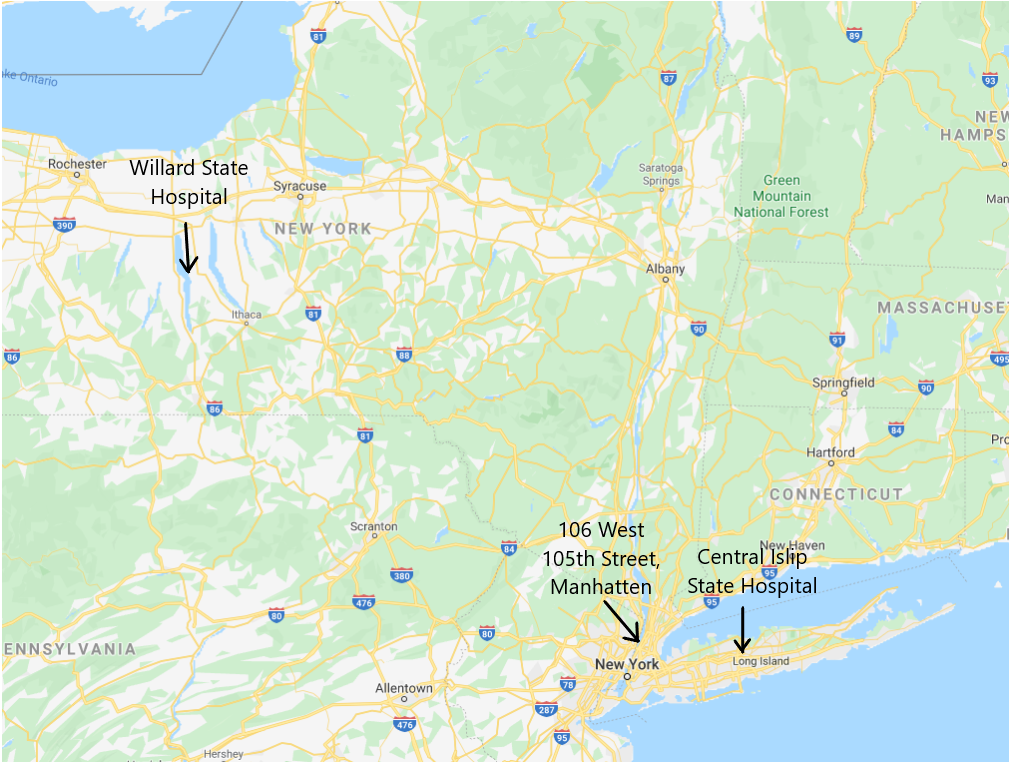 Ernst map New York State